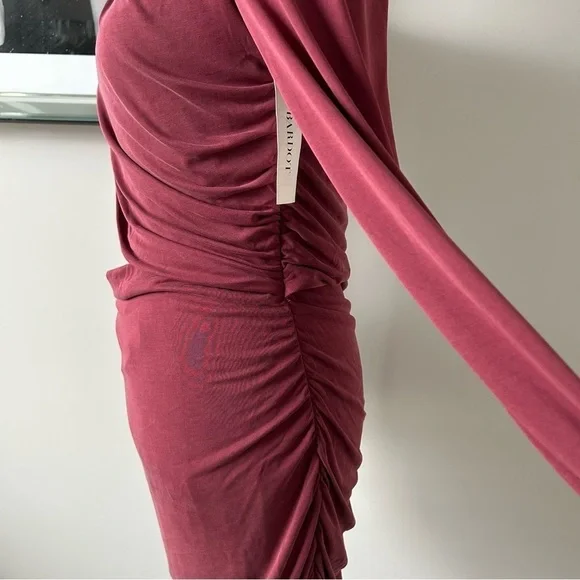 Revolve Bardot "Rosa" Ruched  Dress - Picture 7 of 11